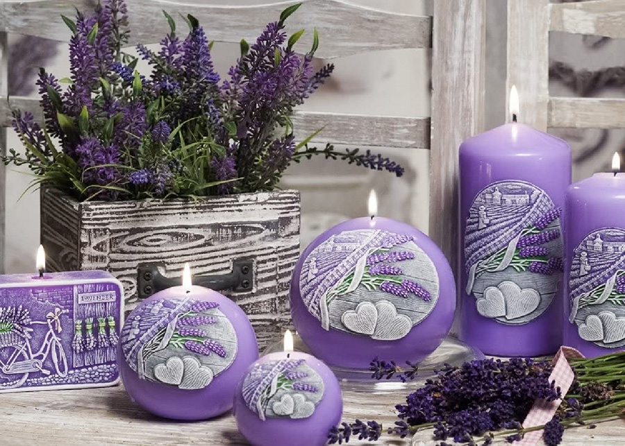 Mùi hoa lavender dịu nhẹ giúp bạn thư giãn